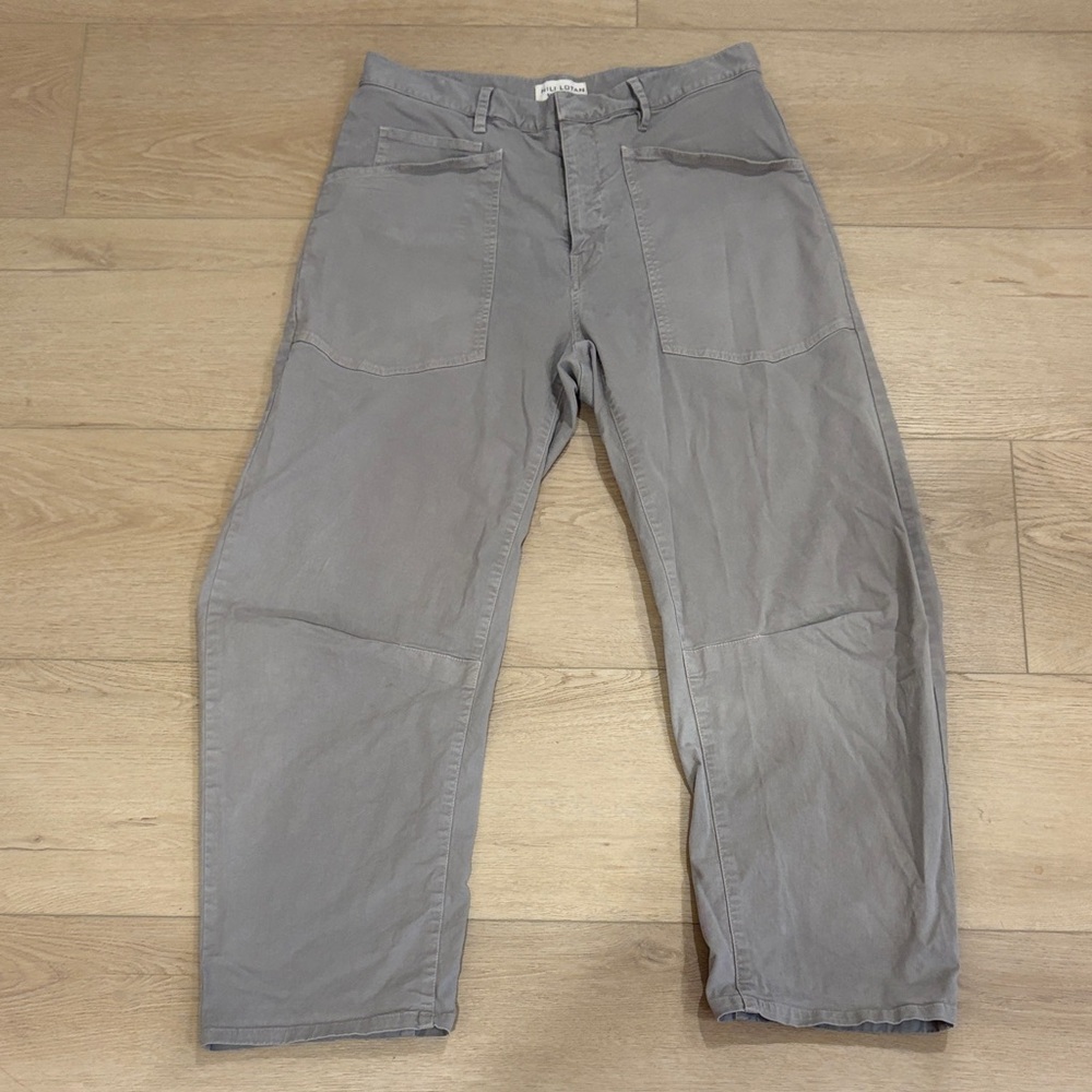 Nili Lotan Women's Gray Cargo Pants